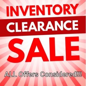 Inventory Clearance Sale